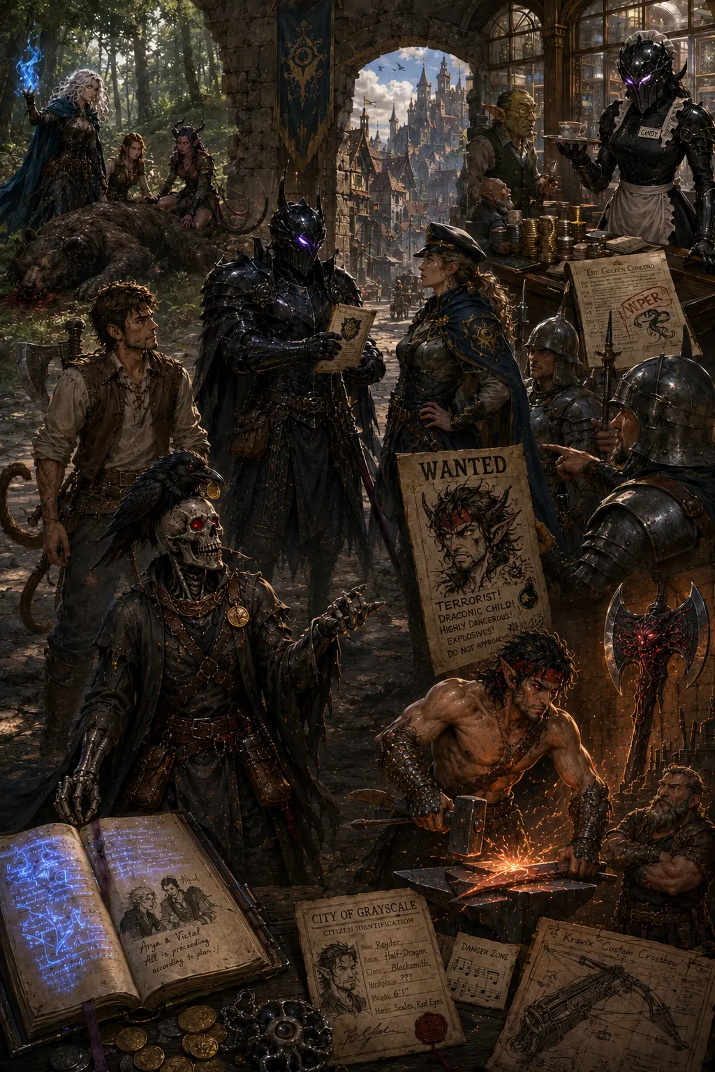 Cover for Episode 21: The City of Grayscale and Reyder the International Terrorist.